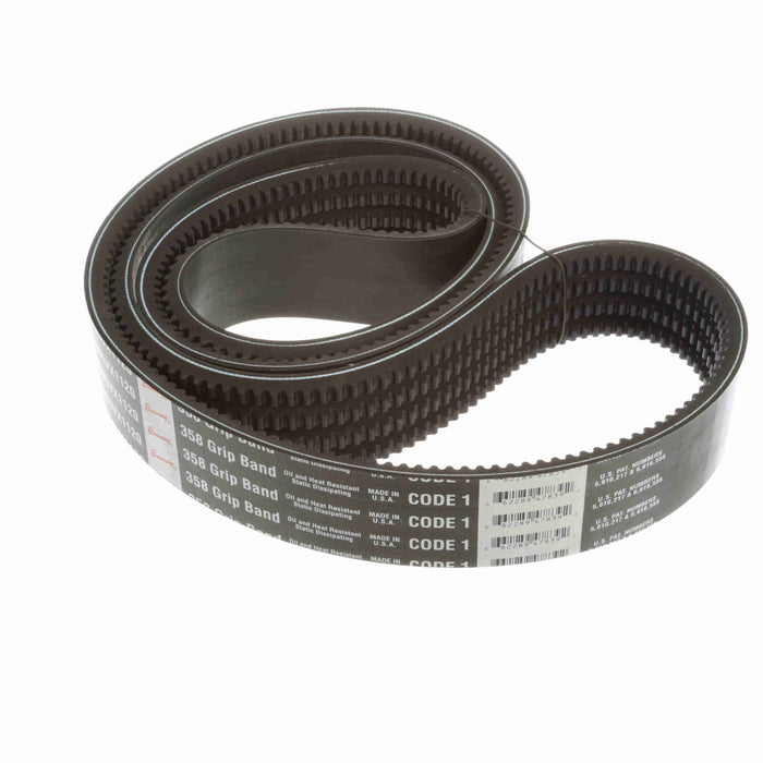 4 Ribbed 5VX Section Neoprene Banded Belt