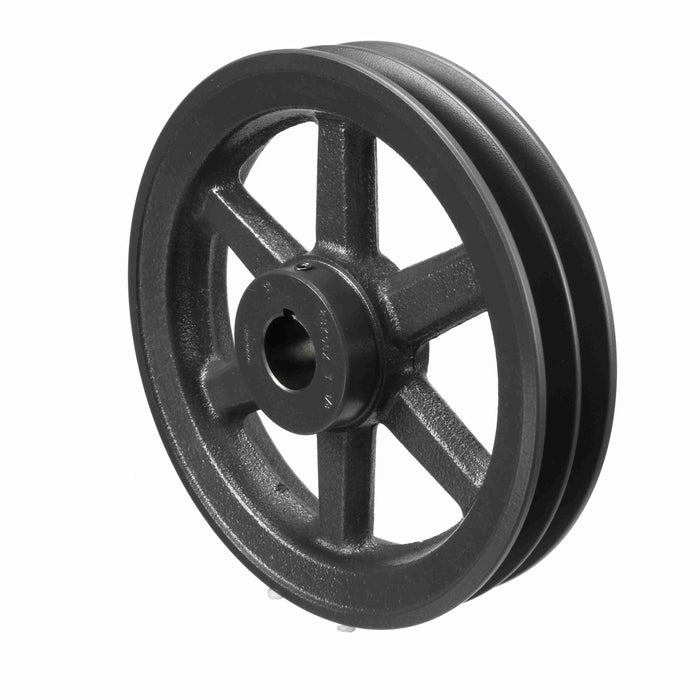 2 Groove Cast Iron FHP - Finished Bore Sheave