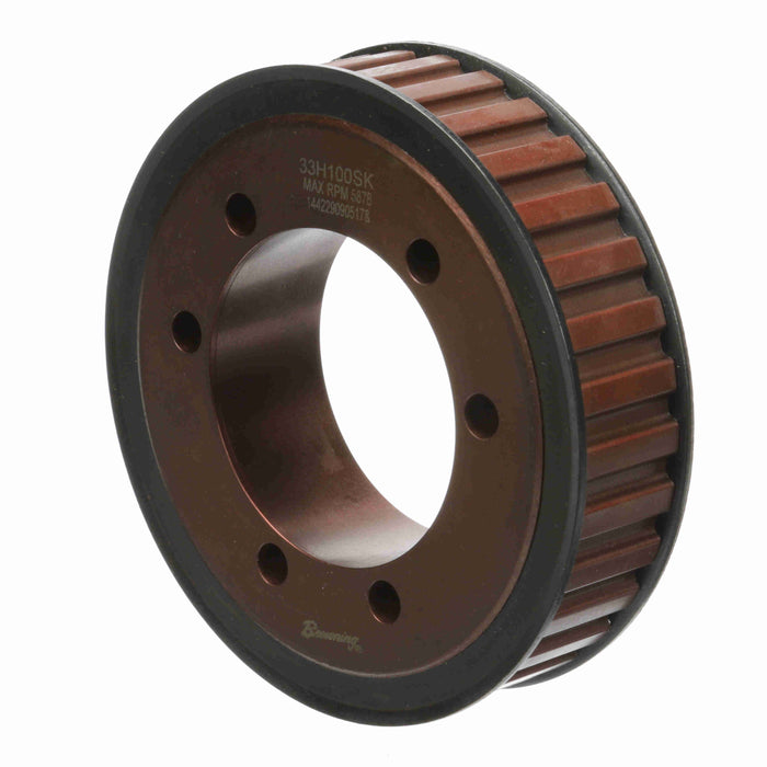 Steel Bushed Bore Gearbelt Pulley