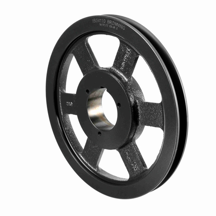 1 Groove Cast Iron Bushed Bore Multiple Sheave