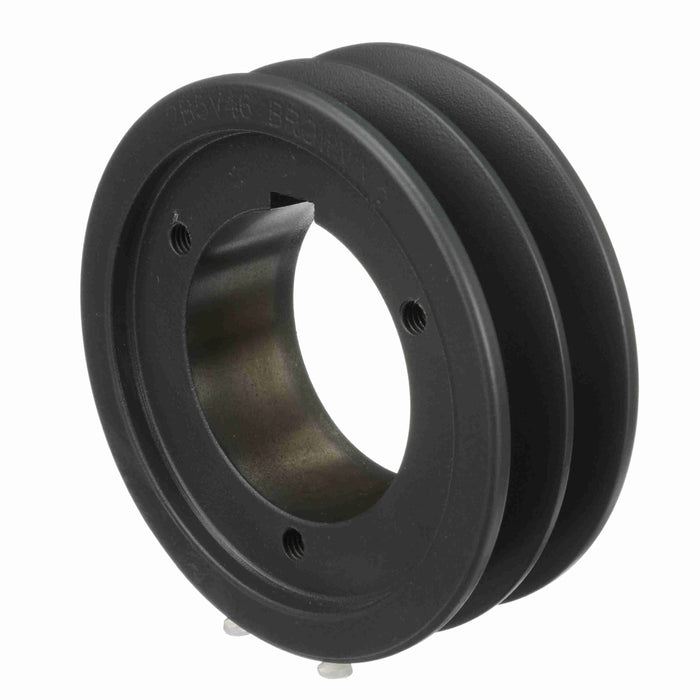 2 Groove Cast Iron Bushed Bore Multiple Sheave