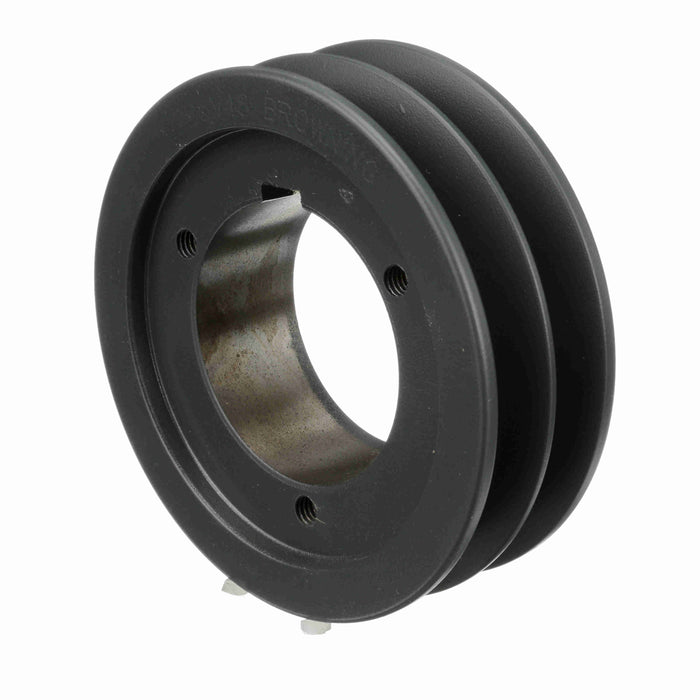 2 Groove Cast Iron Bushed Bore Multiple Sheave