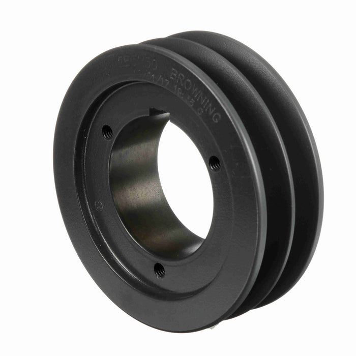 2 Groove Cast Iron Bushed Bore Multiple Sheave