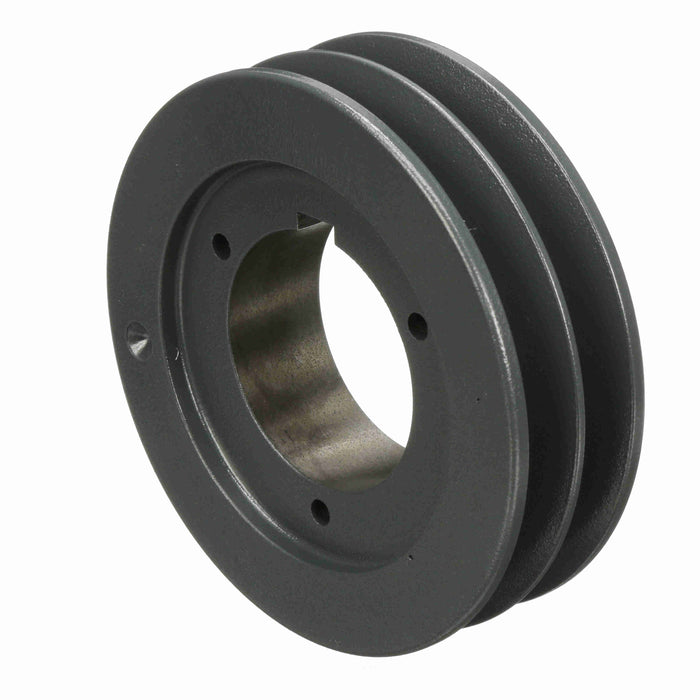 2 Groove Cast Iron Bushed Bore Multiple Sheave