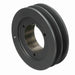 2 Groove Cast Iron Bushed Bore Multiple Sheave