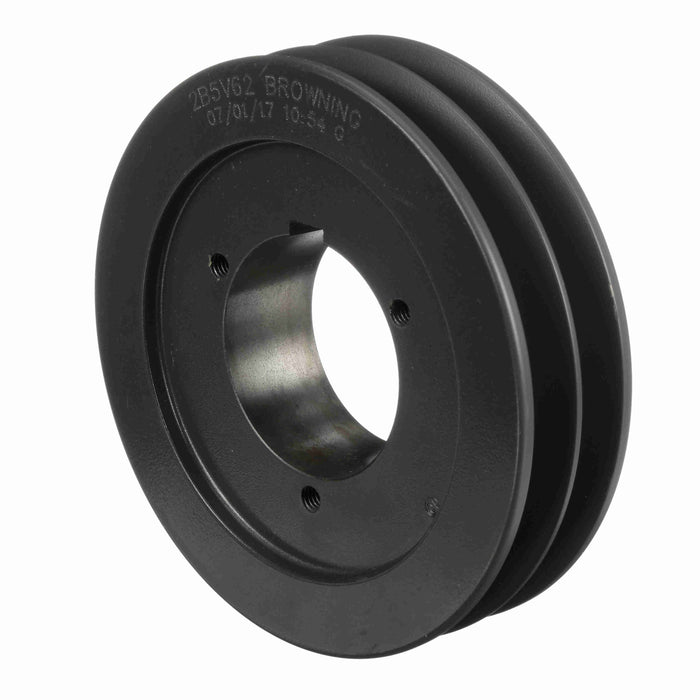 2 Groove Cast Iron Bushed Bore Multiple Sheave