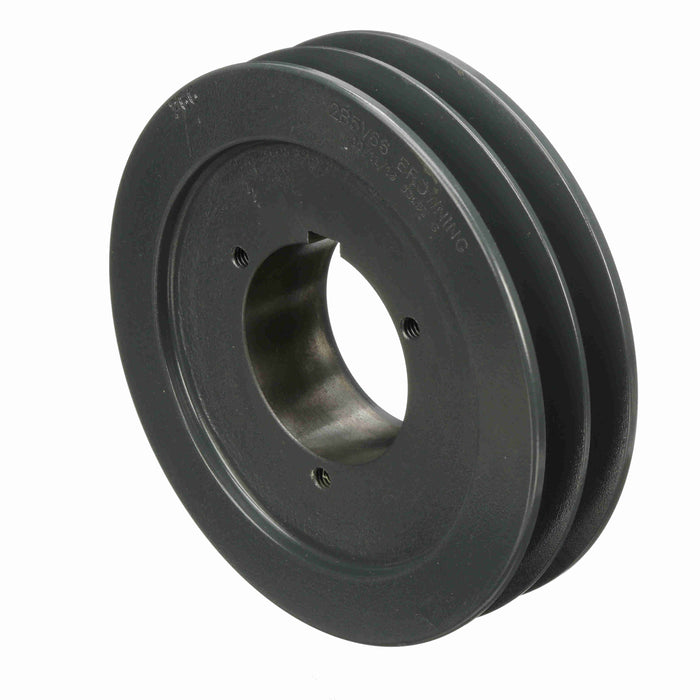 2 Groove Cast Iron Bushed Bore Multiple Sheave