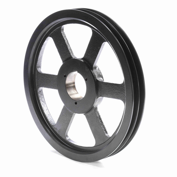 2 Groove Cast Iron Bushed Bore Multiple Sheave