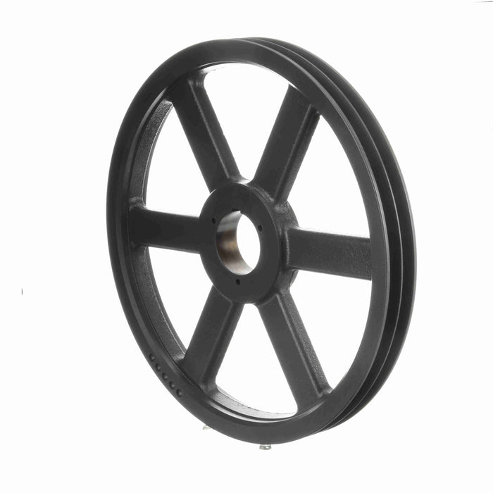 2 Groove Cast Iron Bushed Bore Multiple Sheave