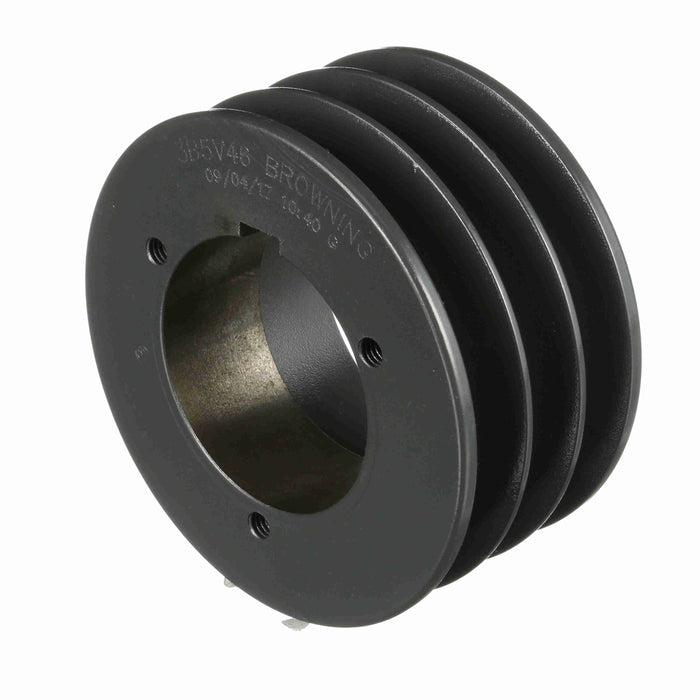 3 Groove Cast Iron Bushed Bore Multiple Sheave