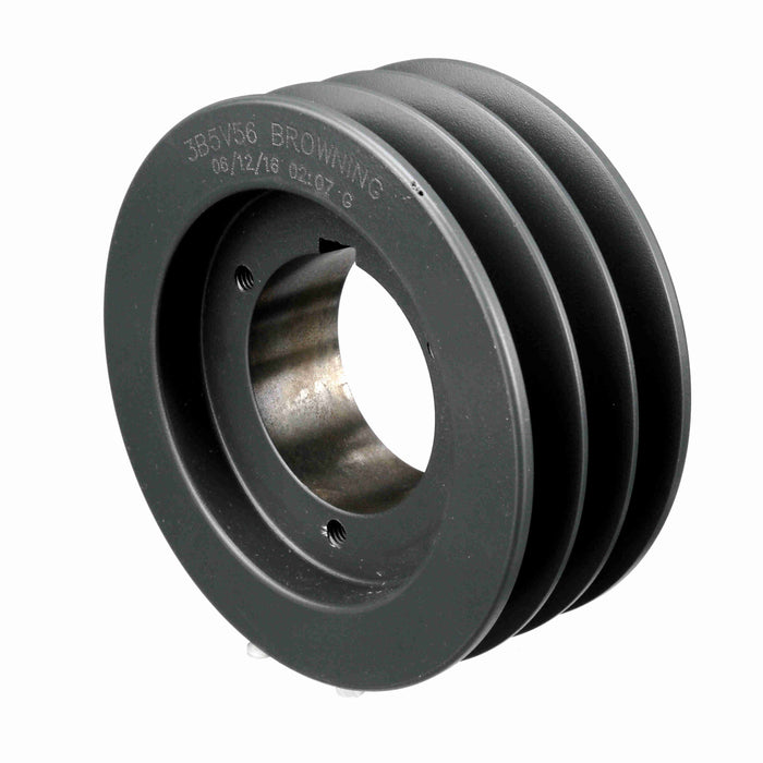 3 Groove Cast Iron Bushed Bore Multiple Sheave