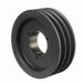 3 Groove Cast Iron Bushed Bore Multiple Sheave