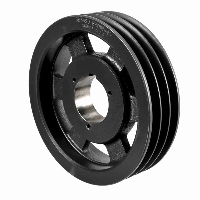 3 Groove Cast Iron Bushed Bore Multiple Sheave