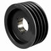 4 Groove Cast Iron Bushed Bore Multiple Sheave