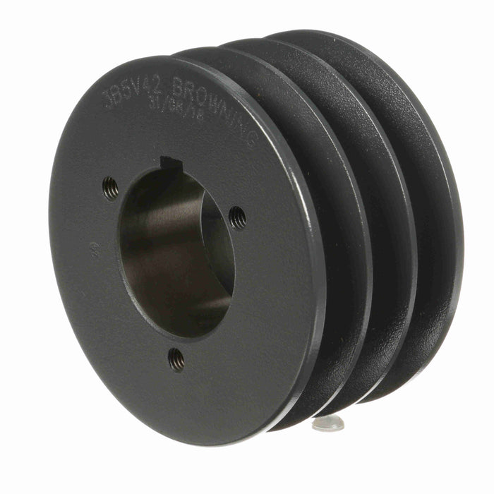 3 Groove Cast Iron Bushed Bore Multiple Sheave