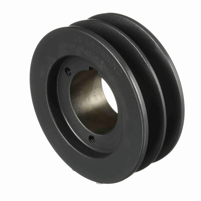 2 Groove Cast Iron Bushed Bore Multiple Sheave