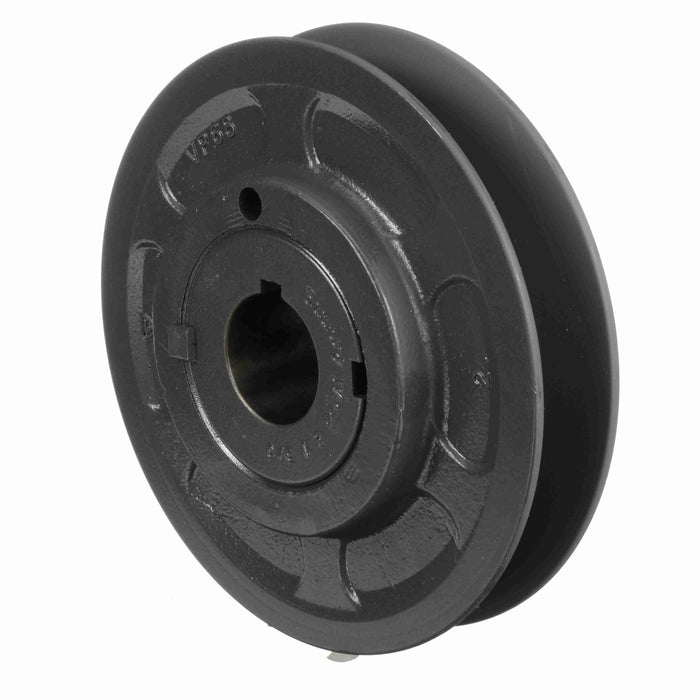1 Groove Cast Iron Finish Bore FHP Variable Pitch Sheave