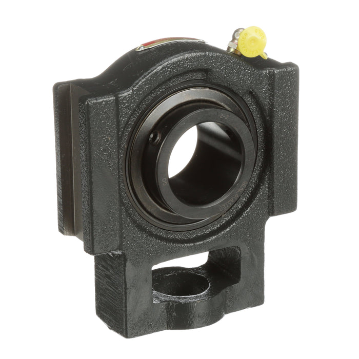 Sealmaster MST-32 Mounted Ball Bearings, Black Oxide Bearing, Take Up Bearings, 2" Diameter, Cast Iron Housing, Set Screw Locking, Felt Labyrinth Seal, Wide Inner Race