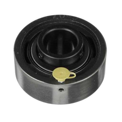 Sealmaster SC-24 Mounted Ball Bearings, Black Oxide Bearing, Cylindrical Cartridge Bearing, 1-1/2" Diameter, Cast Iron Housing, Set Screw Locking, Felt Labyrinth Seal, Wide Inner Race