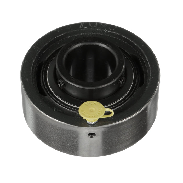 Sealmaster SC-24 HT Mounted Ball Bearings, Black Oxide Bearing, Cylindrical Cartridge Bearing, 1-1/2" Diameter, Cast Iron Housing, Set Screw Locking, Nomex Seal, High Temperature Seal, High Temperature Grease, Wide Inner Race