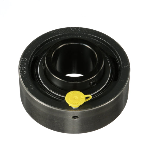 Sealmaster SC-27 Mounted Ball Bearings, Black Oxide Bearing, Cylindrical Cartridge Bearing, 1-11/16" Diameter, Cast Iron Housing, Set Screw Locking, Felt Labyrinth Seal, Wide Inner Race