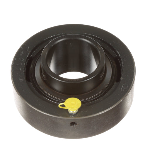 Sealmaster SC-39 Mounted Ball Bearings, Black Oxide Bearing, Cylindrical Cartridge Bearing, 2-7/16" Diameter, Cast Iron Housing, Set Screw Locking, Felt Labyrinth Seal, Wide Inner Race