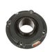 Sealmaster SFC-51 Mounted Ball Bearings, Black Oxide Bearing, 4 Bolt Piloted Flange Bearings, 3-3/16" Diameter, Cast Iron Housing, Set Screw Locking, Felt Labyrinth Seal, Wide Inner Race