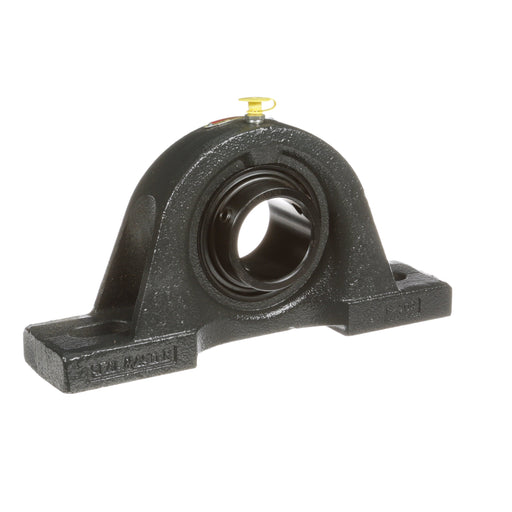 Sealmaster SP-31C Mounted Ball Bearings, Black Oxide Bearing, Pillow Block Bearings, 1-15/16" Diameter, Cast Iron Housing, Set Screw Locking, Contact Seal, Wide Inner Race