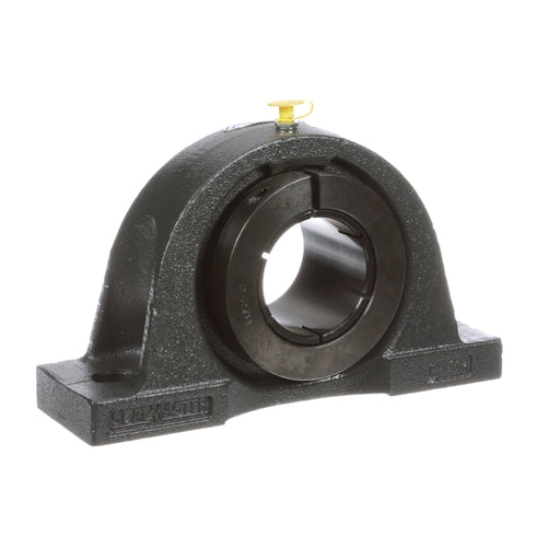 Sealmaster NP-212TM Mounted Ball Bearings, Black Oxide Bearing, Pillow Block Bearings, 60mm Diameter, Cast Iron Housing, Concentric Locking, Felt Labyrinth Seal, Wide Inner Race