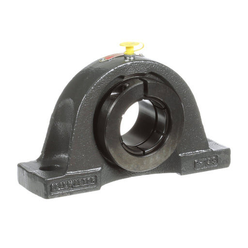 Sealmaster NP-31T Mounted Ball Bearings, Black Oxide Bearing, Pillow Block Bearings, 1-15/16" Diameter, Cast Iron Housing, Concentric Locking, Felt Labyrinth Seal, Wide Inner Race