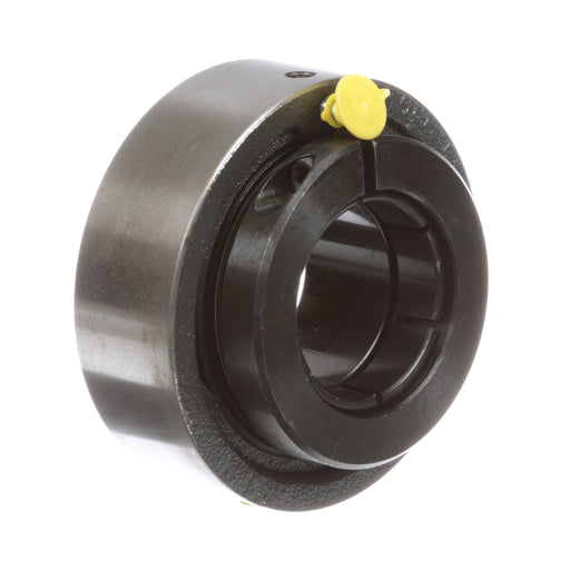 Sealmaster SC-35T Mounted Ball Bearings, Black Oxide Bearing, Cylindrical Cartridge Bearing, 2-3/16" Diameter, Cast Iron Housing, Concentric Locking, Felt Labyrinth Seal, Wide Inner Race