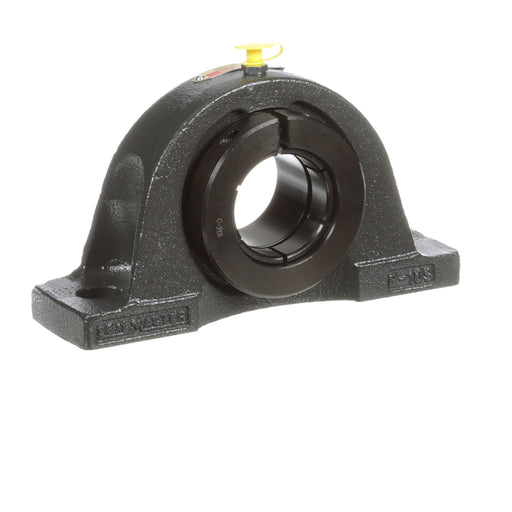 Sealmaster NPL-31T Mounted Ball Bearings, Black Oxide Bearing, Pillow Block Bearings, 1-15/16" Diameter, Cast Iron Housing, Concentric Locking, Felt Labyrinth Seal, Wide Inner Race