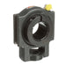 Sealmaster ST-31T Mounted Ball Bearings, Black Oxide Bearing, Take Up Bearings, 1-15/16" Diameter, Cast Iron Housing, Concentric Locking, Felt Labyrinth Seal, Wide Inner Race