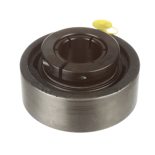 Sealmaster MSC-23T Mounted Ball Bearings, Black Oxide Bearing, Cylindrical Cartridge Bearing, 1-7/16" Diameter, Cast Iron Housing, Concentric Locking, Felt Labyrinth Seal, Wide Inner Race