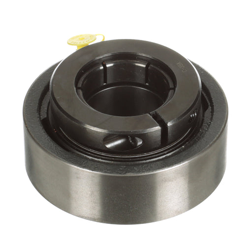 Sealmaster MSC-32TC Mounted Ball Bearings, Black Oxide Bearing, Cylindrical Cartridge Bearing, 2" Diameter, Cast Iron Housing, Concentric Locking, Contact Seal, Wide Inner Race