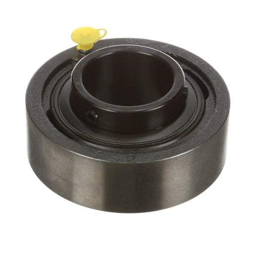 Sealmaster SC-211 Mounted Ball Bearings, Black Oxide Bearing, Cylindrical Cartridge Bearing, 55mm Diameter, Cast Iron Housing, Set Screw Locking, Felt Labyrinth Seal, Wide Inner Race