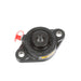 Sealmaster SFT-8 HTC Mounted Ball Bearings, Black Oxide Bearing, 2 Bolt Flange Bearings, 1/2" Diameter, Cast Iron Housing, Set Screw Locking, Contact Seal, High Temperature Seal, High Temperature Grease, Wide Inner Race