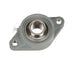 Sealmaster CRFTC-PN206 Mounted Ball Bearings, Phosphorous Nickel Coated Bearing, 2 Bolt Flange Bearings, 30mm Diameter, Thermoplastic Housing,  Set Screw Locking, High Performance Seal (HPS), Wide Inner Race