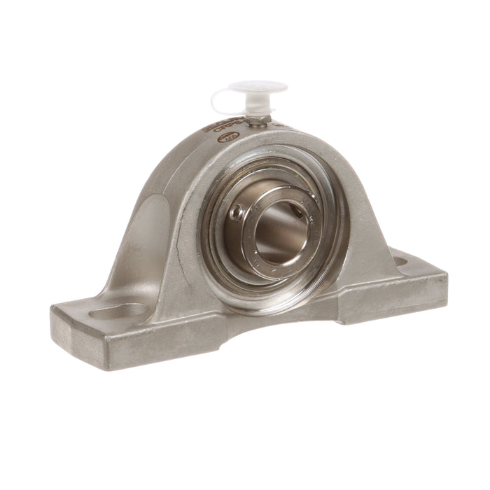 Sealmaster CRPS-PN12 Mounted Ball Bearings, Phosphorous Nickel Coated Bearing, Pillow Block Bearings, 3/4" Diameter, Stainless Steel Housing, Set Screw Locking, High Performance Seal (HPS), Wide Inner Race