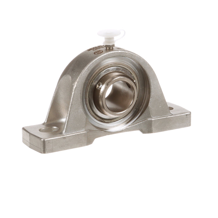 Sealmaster CRPS-PN16T Mounted Ball Bearings, Phosphorous Nickel Coated Bearing, Pillow Block Bearings, 1" Diameter, Stainless Steel Housing, Concentric Locking, High Performance Seal (HPS), Wide Inner Race