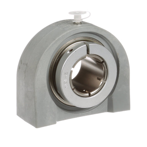 Sealmaster CRTBC-PN24T Mounted Ball Bearings, Phosphorous Nickel Coated Bearing, Tapped Base Pillow Block Bearings, 1-1/2" Diameter, Thermoplastic Housing,  Concentric Locking, High Performance Seal (HPS), Wide Inner Race