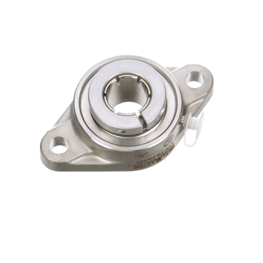 Sealmaster CRFTS-PN16T Mounted Ball Bearings, Phosphorous Nickel Coated Bearing, 2 Bolt Flange Bearings, 1" Diameter, Stainless Steel Housing, Concentric Locking, High Performance Seal (HPS), Wide Inner Race