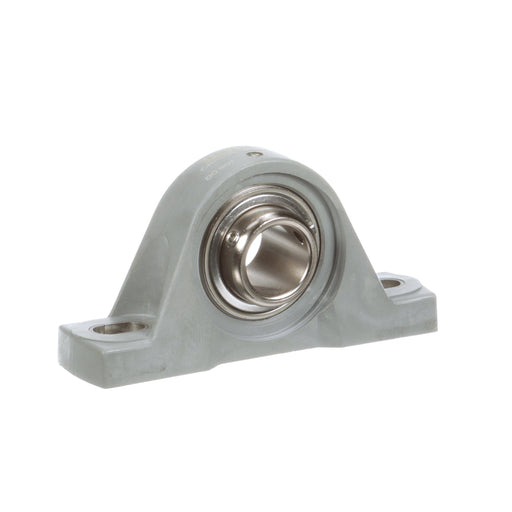 Sealmaster CRPC-PN16 RMW Mounted Ball Bearings, Phosphorous Nickel Coated Bearing, Pillow Block Bearings, 1" Diameter, Thermoplastic Housing,  Set Screw Locking, High Performance Seal (HPS), Reduced Maintenance - Lubed for Life, Wide Inner Race