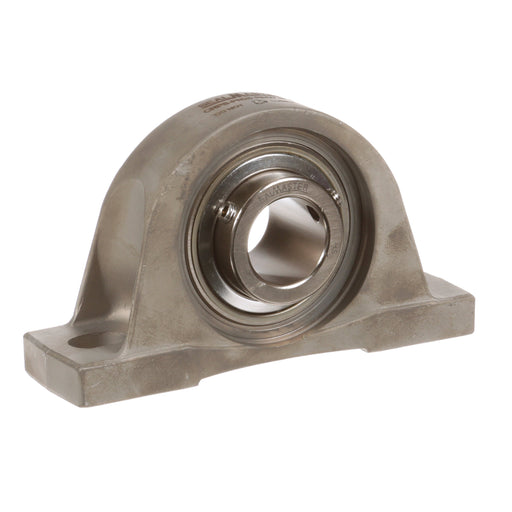 Sealmaster CRPS-PN20 RMW Mounted Ball Bearings, Phosphorous Nickel Coated Bearing, Pillow Block Bearings, 1-1/4" Diameter, Stainless Steel Housing, Set Screw Locking, High Performance Seal (HPS), Reduced Maintenance - Lubed for Life, Wide Inner Race