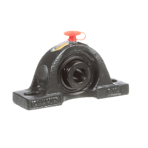 Sealmaster NP-10 HT Mounted Ball Bearings, Black Oxide Bearing, Pillow Block Bearings, 5/8" Diameter, Cast Iron Housing, Set Screw Locking, Nomex Seal, High Temperature Seal, High Temperature Grease, Wide Inner Race