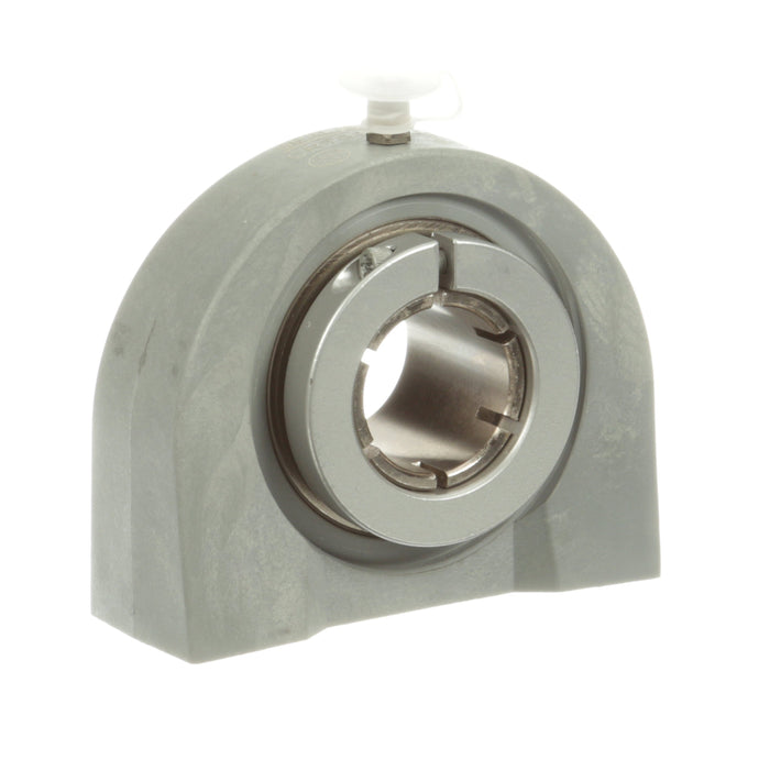 Sealmaster CRTBC-PN206T Mounted Ball Bearings, Phosphorous Nickel Coated Bearing, Tapped Base Pillow Block Bearings, 30mm Diameter, Thermoplastic Housing,  Concentric Locking, High Performance Seal (HPS), Wide Inner Race