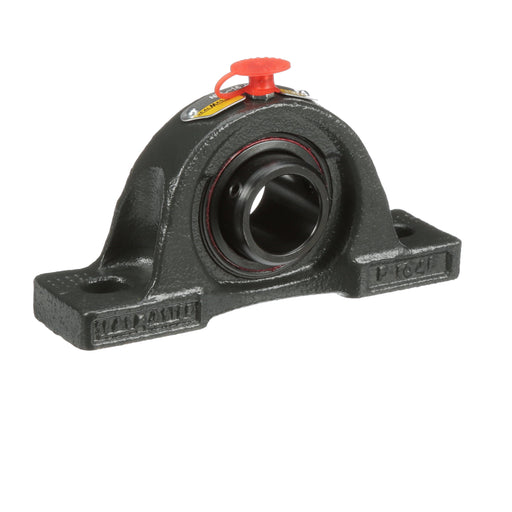 Sealmaster NPL-16 HT Mounted Ball Bearings, Black Oxide Bearing, Pillow Block Bearings, 1" Diameter, Cast Iron Housing, Set Screw Locking, Nomex Seal, High Temperature Seal, High Temperature Grease, Wide Inner Race