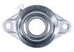 Sealmaster CRFTS-SS16 Mounted Ball Bearings, Stainless Steel Bearing, 2 Bolt Flange Bearings, 1" Diameter, Stainless Steel Housing, Set Screw Locking, High Performance Seal (HPS), Wide Inner Race