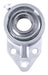 Sealmaster CRFBS-SS20 RMW Mounted Ball Bearings, Stainless Steel Bearing, 3 Bolt Flange Bracket Bearings, 1-1/4" Diameter, Stainless Steel Housing, Set Screw Locking, High Performance Seal (HPS), Reduced Maintenance - Lubed for Life, Wide Inner Race