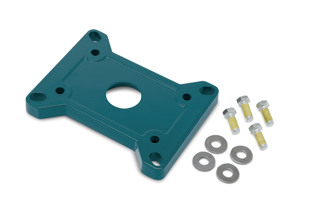 Speed Reducer Tigear-2 Worm Gear Speed Reducers Worm Gear Accessories Base Kit 1.75" Center Distance White Epoxy Paint 